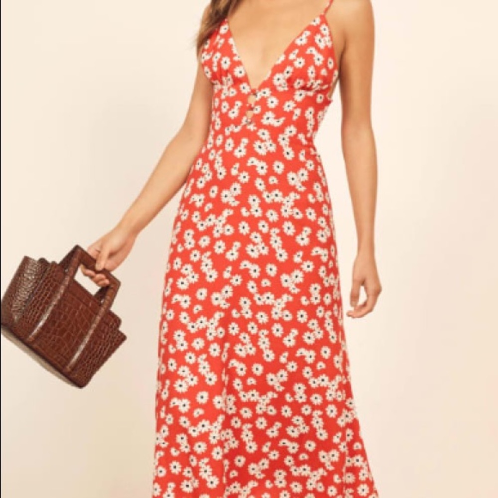 Reformation Montague dress 8 with tags